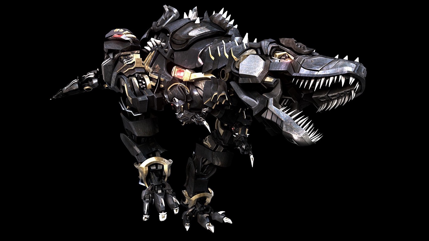 A robotic t-rex